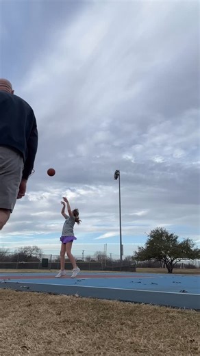 Grace had homework from basketball to get 100 shots while on break. Megan asked if she got them done and her response was “you haven’t taken me to shoot yet!” Our immediate response was “this is your responsibility. It’s your job to come up with solutions.” She was frustrated at first but then came back “what if we walked over to the park? There’s a hoop there!” Bingo! And just like that we’re playing ball. We want our kids to take responsibility and come up with their own solutions. That alone 