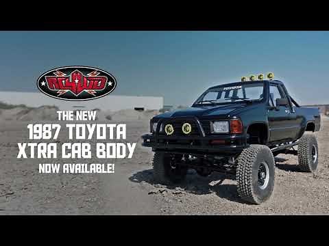 RC4WD 1/10 1987 Toyota XtraCab Hard Body Set