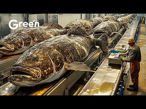 MONSTER SALMON Farming - How Giant Salmon Are Caught and Prepared