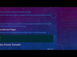 Understanding Pointers in Delphi: Creating a Pointer to a Record