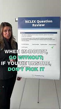 NCLEX questions don't need to be hard - let us guide you through questions with our prep #nclex