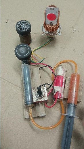 Reverse supply electricity wheel power generator | #tech #project #shorts