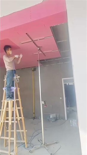 Terrace ceiling installation process neat modern finish #shorts #ceiling #construction