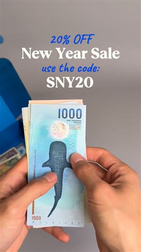 New Year Sale at Banknote Word! Use the code SNY20 and get 20% OFF #banknoteworld #moneycollection #banknotecollection #moneycollector | Banknote World
