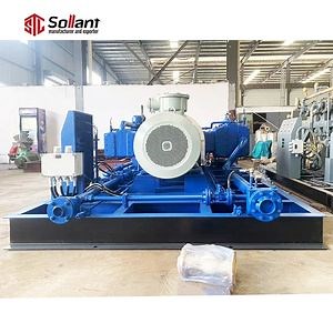 Customizable Methane Driven Circulating Gas Twin Piston Air High Pressure Nitrogen Booster Compressor