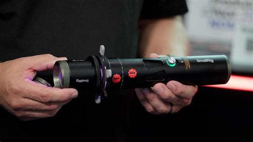SmallRig RF 20C Portable Focusable LED Video Light - Newsshooter