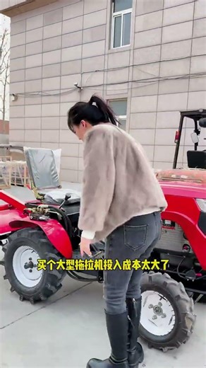 #Tractor #Orchard Greenhouse Rotary Tiller #Small Four-Wheel #Multi-Purpose Machine Saves Time, Labo