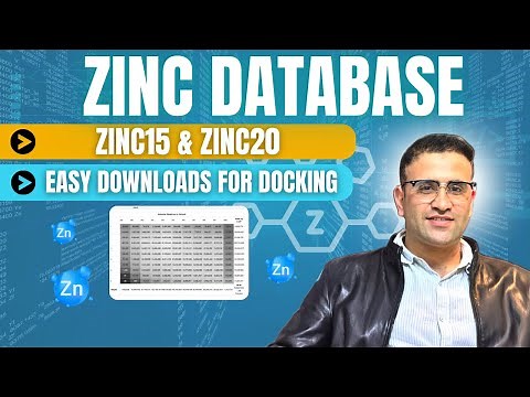 How to Use ZINC Database & Download Drug-like & Lead-like Compound Libraries