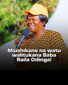 67K views · 2.2K reactions | Msishikane na watu walitukana Baba Raila Odinga! Gladys Wanga tells Kenyans | Uzalendo News | Facebook