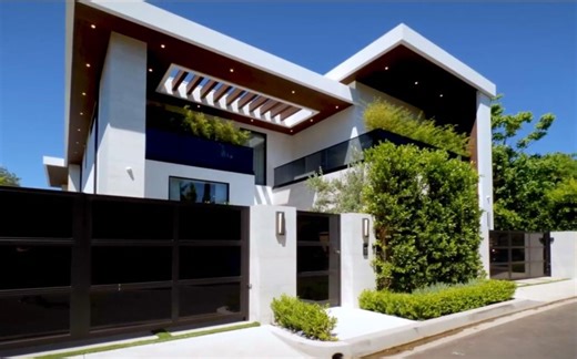 位于加州洛杉矶的一座全新的开放式现代豪宅|1475 Bel Air Road Los Angeles, CA