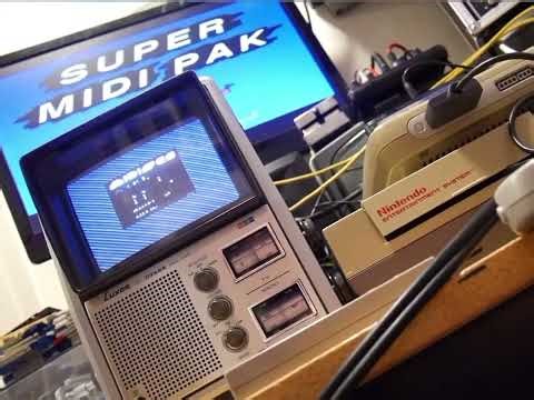 MidiNES + Super Midi Pak JAM — NES Meets SNES Hardware Nintendo MIDI Setup!