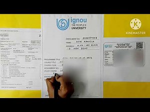 ignou assignment front page कैसे भरे | How to fill ignou assignment front ?? | BAG ignou front page