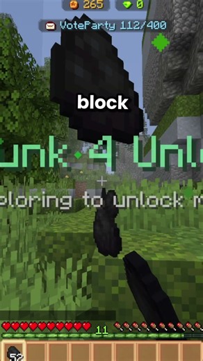 BEST Minecraft server for you, Part One! 😊💕 #minecraft #chunklock #minecraftmemes #mcyt
