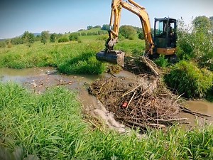 74K views · 817 reactions | Beaver Dam Removal With Excavator Working | Beaver Dam Removal | Facebook