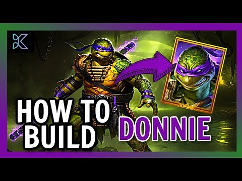 HOW TO BUILD - DONATELLO [DONNIE] | RAID: Shadow Legends