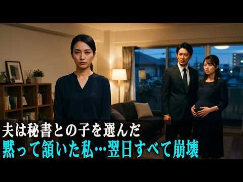 夫は秘書との子どもを選んだ。私は反論せず、ただ静かにうなずいた。――翌日、彼らはすべてを失った