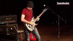 🎸 Happy 61st birthday to the one and only Joe Satriani! Joe visited Sweetwater in 2010 and put on a great clinic, including this performance of "Surfing with the Alien." | Sweetwater