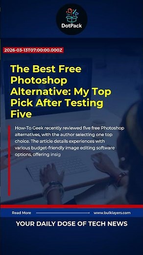 The Best Free Photoshop Alternative: My Top Pick After Testing Five