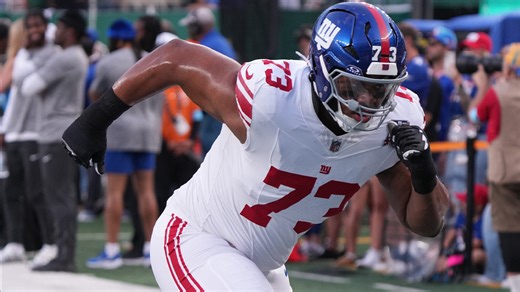 Evan Neal's season 'likely over' after landing on Giants IR with hamstring injury