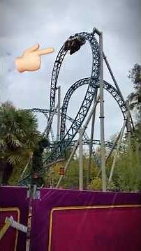Unique Point of View of ANUBIS at Plopsa Belgium! Gerstlauer Launch Coaster Near Ride to Happiness