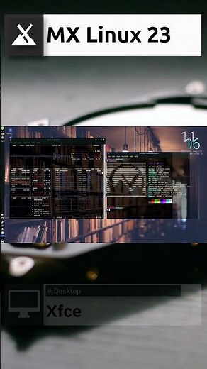 MX Linux 23 Quick Overview #shorts