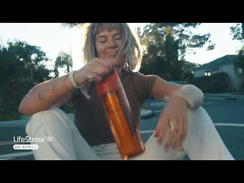 Meet the LifeStraw Go Series BPA-Free Water Filter Bottle