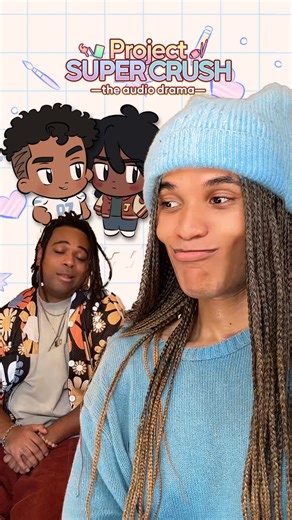 Project Super Crush! | Just two bros… voicing two bros… who kiss… #projectsupercrush: The Audio Drama is now streaming on both Spotify and YouTube! Link in bio!... | Instagram