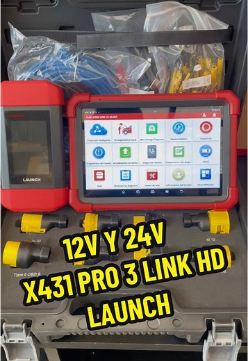 Escáner Multimarca Launch X431 Pro 3 Link HD