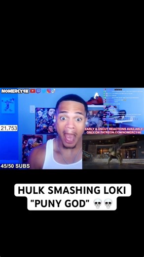 Hulk vs Loki Reaction