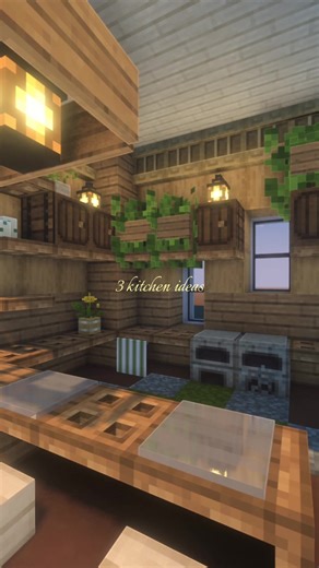 3 Aesthetic Minecraft Kitchen Ideas! #minecraft #fyp #minecrafttutorial #minecraftbuilding #minecraftinspiration Minecraft inspiration Minecraft interior