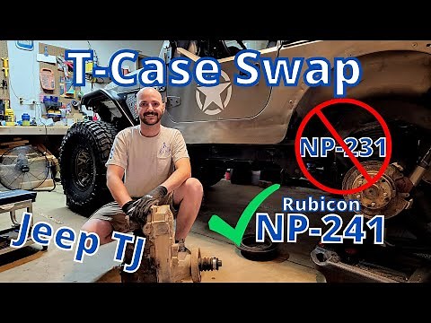 Rubicon NP-241 Transfer Case Swap | Jeep Wrangler TJ