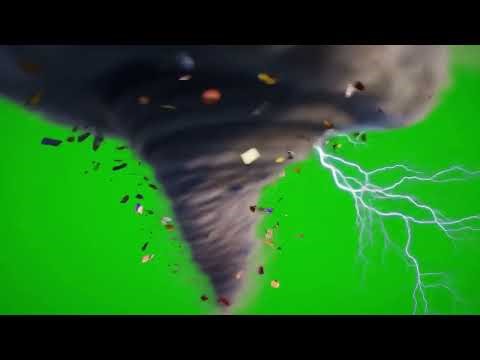 Tornado Green Screen VFX – Free Spinning Funnel Cloud Effect (No Copyright | 1080p FX)