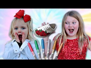 WHAT Did You Do to Your SHOES?! 3 Marker Challenge