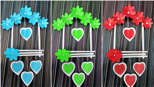 DIY Wall Paper Hanging Crafts Ideas