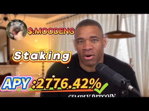 📊 Solana MOODENG staking tutorial revealed — high 2776.42% APY and consistent rewards explained!