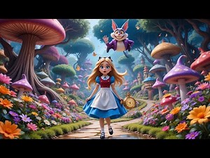 Alice in Wonderland 🐇✨ | Magical Adventure Story for Kids | Bedtime Fairy Tale with Moral Read Aloud