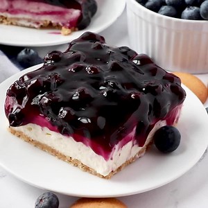 This recipe comes straight from my Grandma Betty. She called them "Blueberry Chills." They are basically Blueberry Cream Bars. I know you will LOVE them! RECIPE HERE: https://www.thecountrycook.net/blueberry-chill-bars/ | The Country Cook