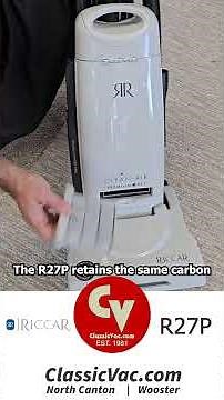 Improvements and Features on the Riccar R27D Deluxe Upright Vacuum from Classic Vacuum
