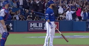 The Physics of José Bautista's Bat Flip