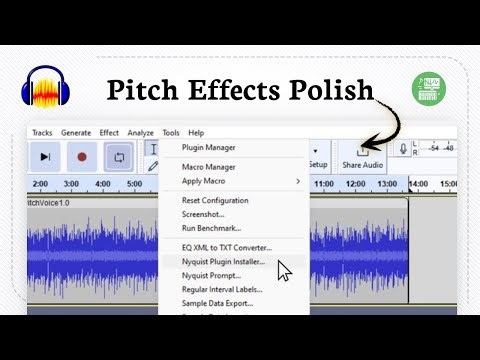 How to autotune voice for free using Audacity