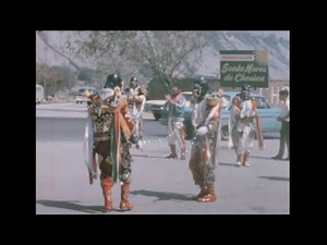 Peru 1960s: Street performers archive footage