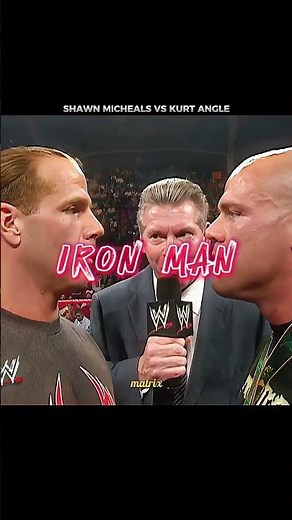 Shawn Michaels vs Kurt Angle 🥶 | 30 Minutes Iron Man Match 🥵 | Match Edit 💥