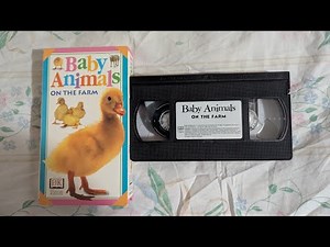 [FULL VHS TAPE] Baby Animals on the Farm 1998 DK Vision [2002 Reprint]
