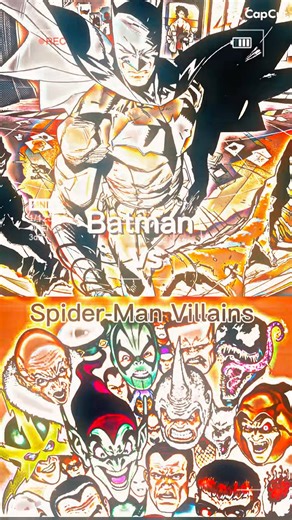 Batman vs Spider-Man villains