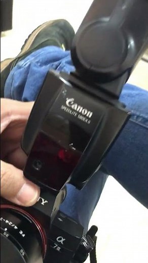 Flash canon 580ex II