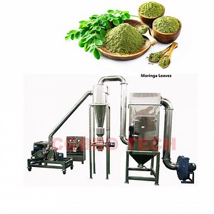 [Hot Item] Moringa Leaves Tea Powder Making Grinding Machine Pin Mill