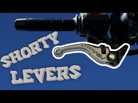 ASV Shorty Levers INSTALL on my Yamaha MT07