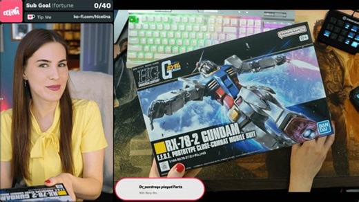 first time building a Gundam !model. Hope I'm not mechaing a big mistake