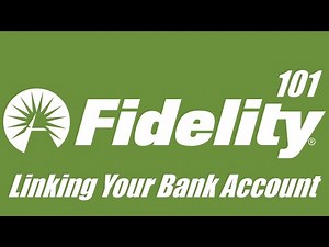 Fidelity Investments 101: Linking your Bank to your Investment Account | Passive Income, Investing