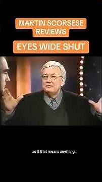 When Martin Scorsese subbed in for Gene Siskel to review a movie.